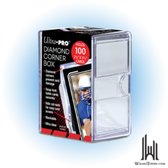 Ultra Pro 100 Count 2-Piece Diamond Corner Box